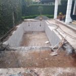 Piscina concreto armado AQC Engenharia